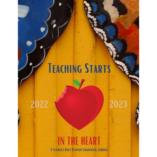 2022-2023 Teacher Planner/Gradebook/Journal - Paperback