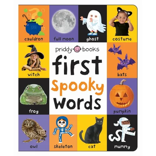 First 100 Padded: First Spooky Words - Board Book