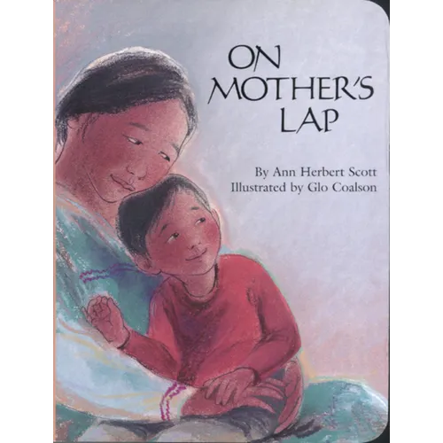 On Mother's Lap Board Book - Board Book