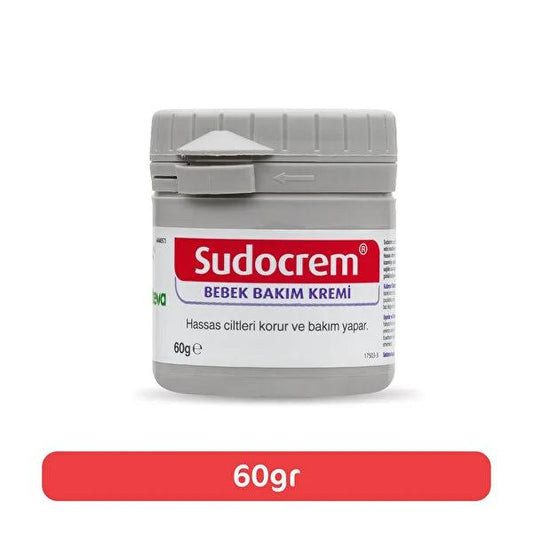 Sudocrem Baby Care Cream - Safe Protection & Soothing for Sensitive Skin - 60g
