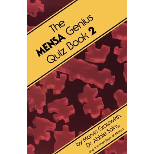 The Mensa Genius Quiz Book 2 - Paperback