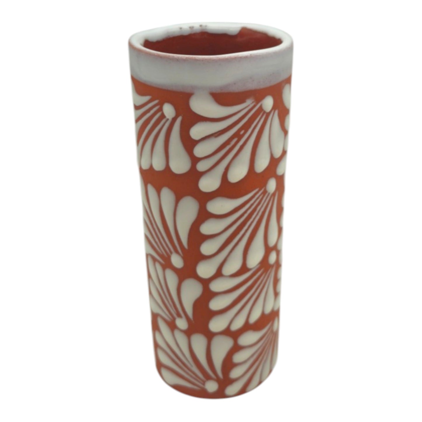 Talavera Brown & White Drinkware Set | Handmade Pitcher & Cups