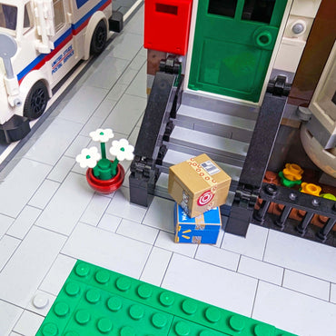 Tarjet Shipping Box - Custom Printed - Made Using LEGO® Parts