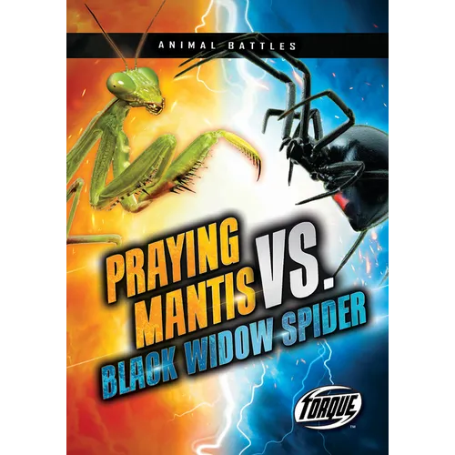 Praying Mantis vs. Black Widow Spider - Library Binding