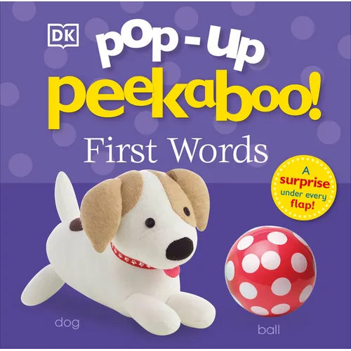 Pop-Up Peekaboo! First Words: A Surprise Under Every Flap! - Board Book