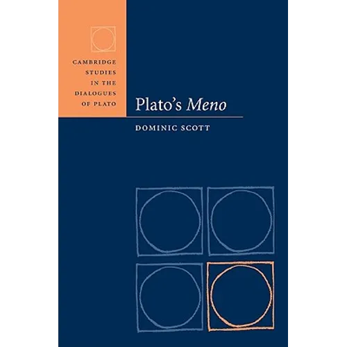 Plato's Meno - Paperback