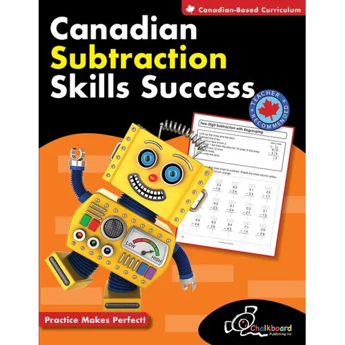 Canadian Subtraction Skills Success - Paperback
