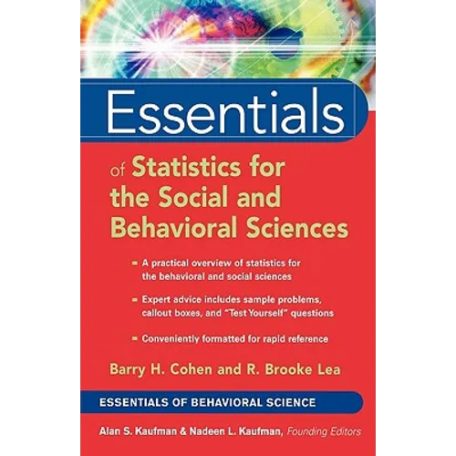 Essentials of Statistics for the Social and Behavioral Sciences - Paperback