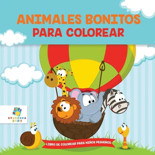Animalitos Bonitos Para Colorear: Libro de Colorear para Niños Pequeños - Paperback