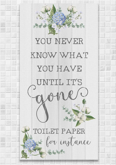 Toilet Paper - Canvas