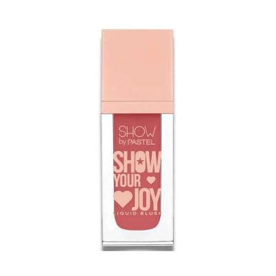 Show By Pastel Show Your Joy Liquid Blush - Dewy, Natural, Hydrating Cheek Color for Radiant Skin - Easy to Apply & Portable