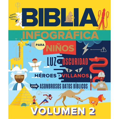 Biblia Infográfica Para Niños, Volumen 2 (Bible Infographics for Kids. Volume 2) - Hardcover