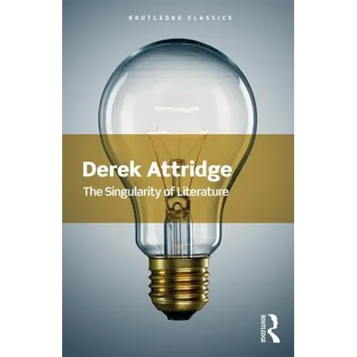 The Singularity of Literature - Paperback