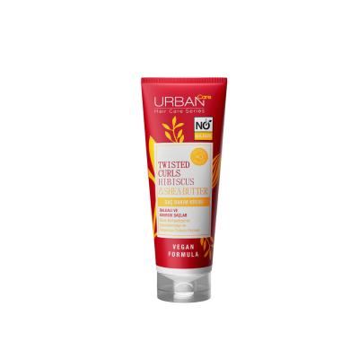 URBAN Care Twisted Curls Sulfate-Free Hair Cream with Hibiscus & Shea Butter - Moisturizing & Nourishing for Curly & Wavy Hair