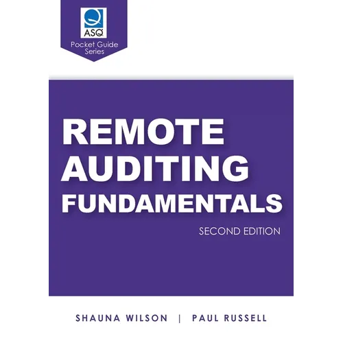 Remote Auditing Fundamentals - Paperback