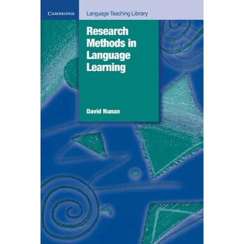 Research Methods in Language Learning - Paperback