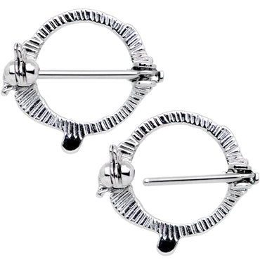 9/16 Frolicking Seahorse Nipple Shield Set