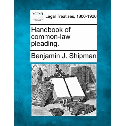 Handbook of common-law pleading. - Paperback