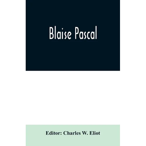 Blaise Pascal - Paperback
