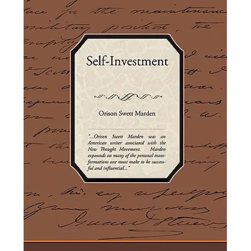 Self-Investment - Paperback