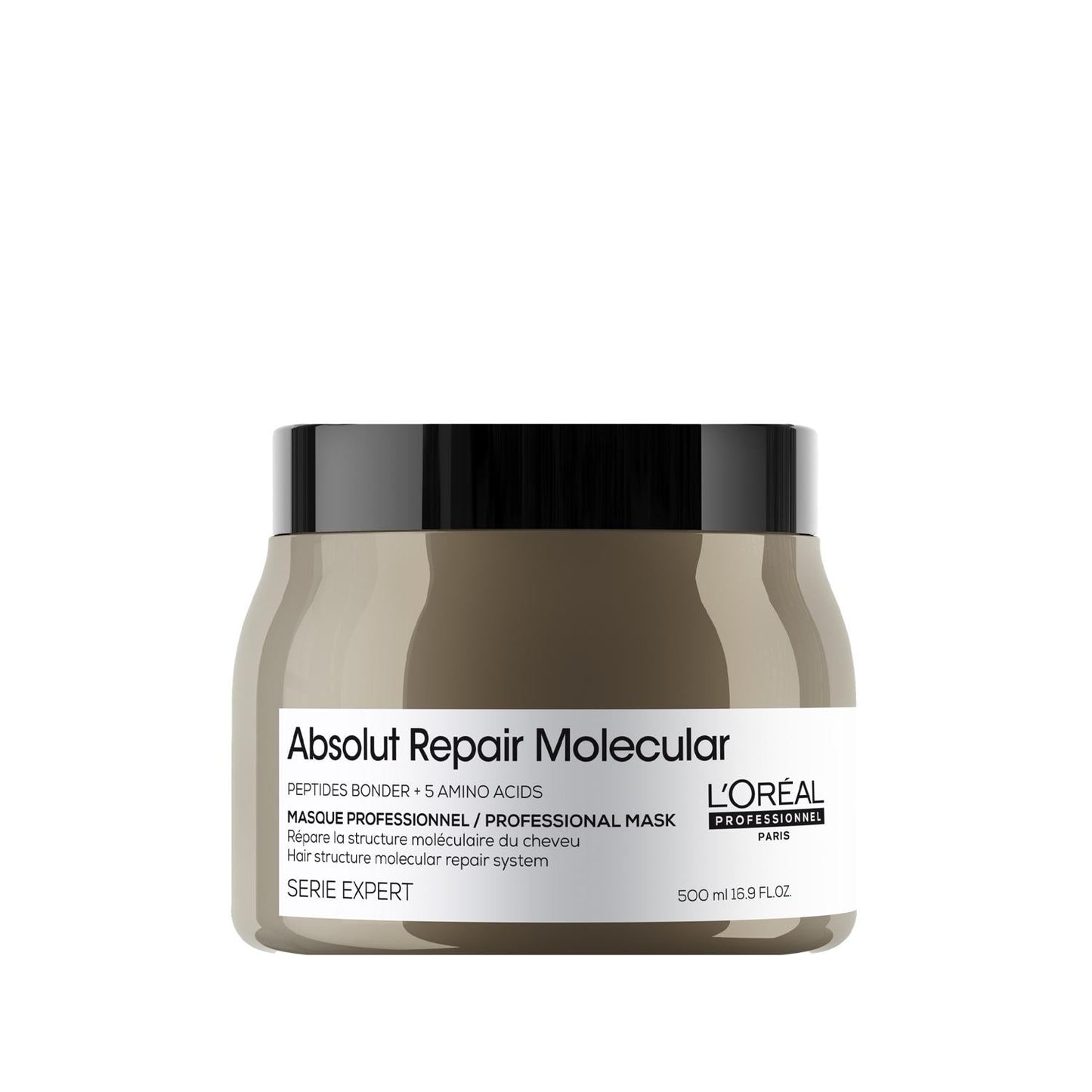 Loreal Professionnel Paris Serie Expert Absolut Repair Molecular Hair Mask 500ml - Professional Hair Repair Treatment