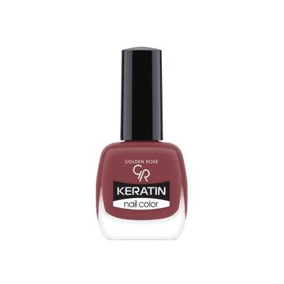 Golden Rose Keratin Nail Polish - 121, Nourishing Nail Color for Strengthening Nails