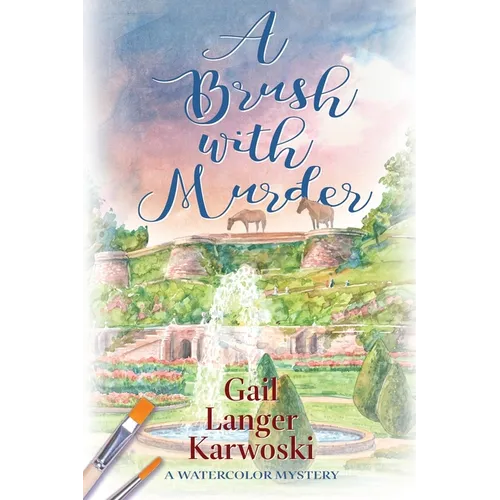 A Brush with Murder: A Watercolor Mystery - Paperback