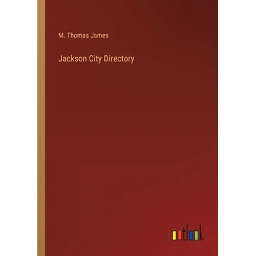 Jackson City Directory - Paperback