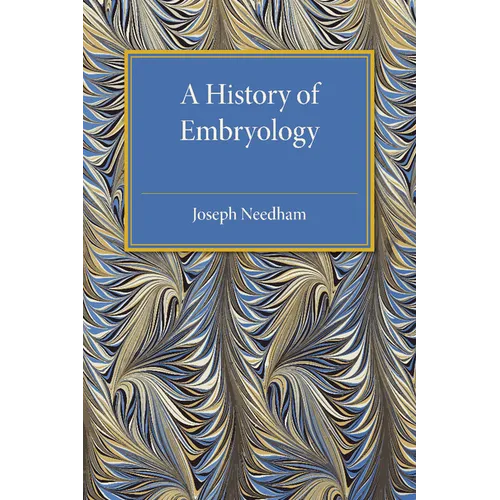 A History of Embryology - Paperback