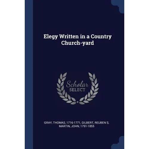 Elegy Written in a Country Church-yard - Paperback