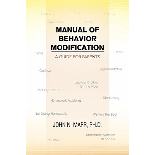 Manual of Behavior Modification - Paperback