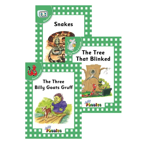 Jolly Phonics Readers, Complete Set Level 3: In Print Letters (American English Edition) - Paperback