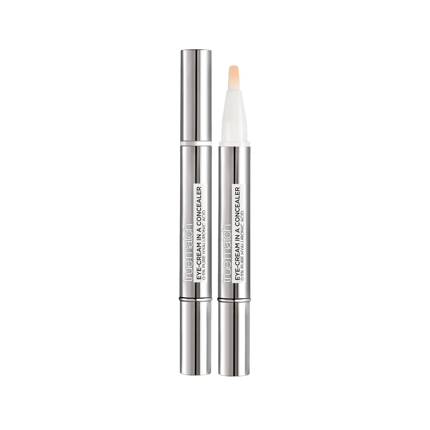 L'Oreal Paris True Match Concealer with Eye Cream - 2-in-1 Makeup for Natural Coverage & Under-eye Care