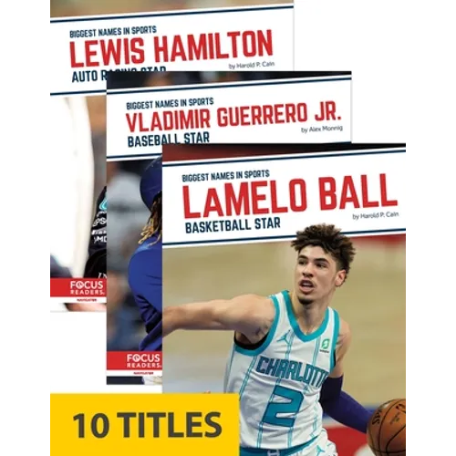 Biggest Names in Sports Set 7 (Set of 10) - Paperback