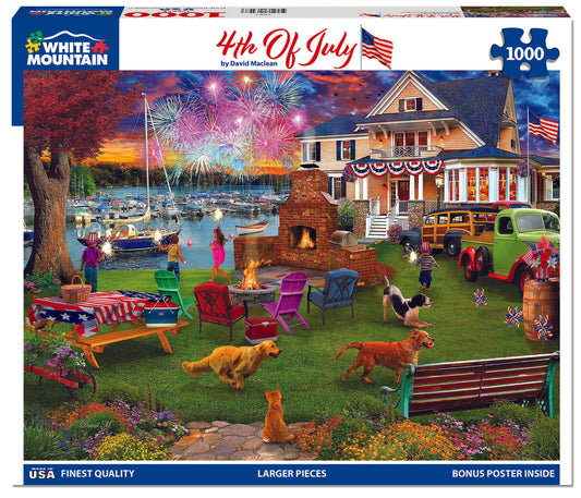 4th Of July - 1000 Piece Jigsaw Puzzle