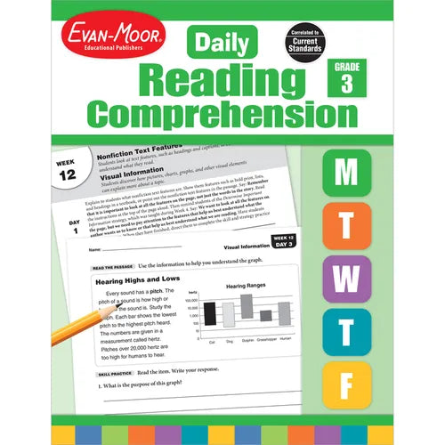 Daily Reading Comprehension, Grade 3 Teacher Edition - Paperback