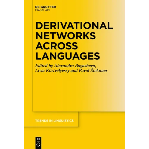 Derivational Networks Across Languages - Paperback