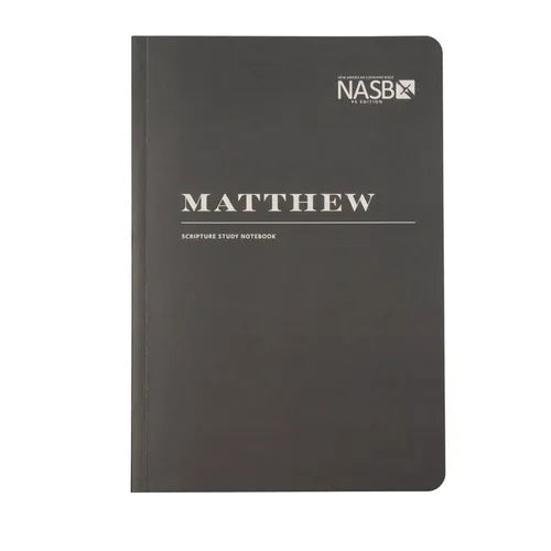NASB Scripture Study Notebook: Matthew: NASB - Paperback