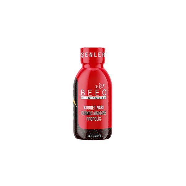 Beeo Propolis Shot Kudret Narõ Kõrmõzõ Ginseng - Natural Antioxidant & Vitamin Rich Liquid Shot