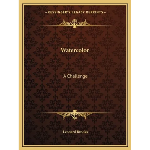 Watercolor: A Challenge - Paperback