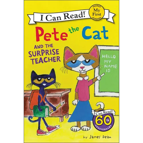 Pete the Cat and the Surprise Teacher - Hardcover