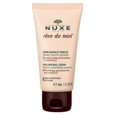 Nuxe Reve de Miel Hand and Nail Cream: Natural Repair for Dry, Damaged Hands - Moisturizing, Anti-Aging Hand Care