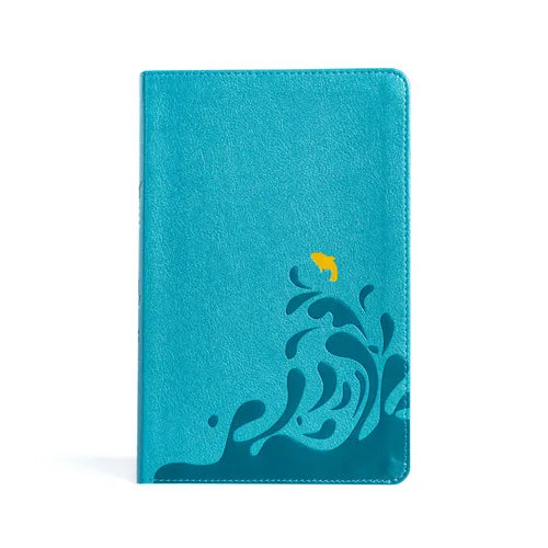 CSB Easy-For-Me Bible for Early Readers, Aqua Blue Leathertouch - Imitation Leather