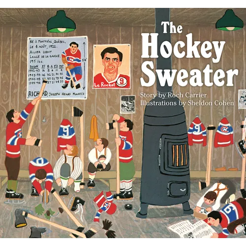 The Hockey Sweater - Board Book