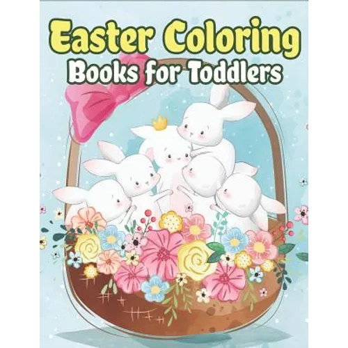 Easter Coloring Books for Toddlers and Kids Ages 3-7 - Paperback