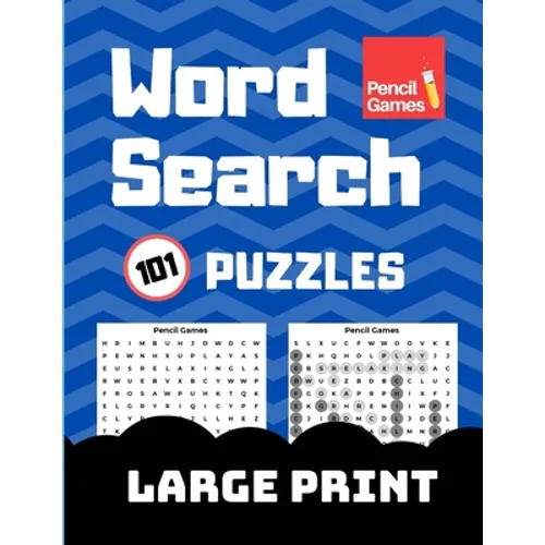 Word Search: 101 Large Print Puzzles, For Adults - Paperback