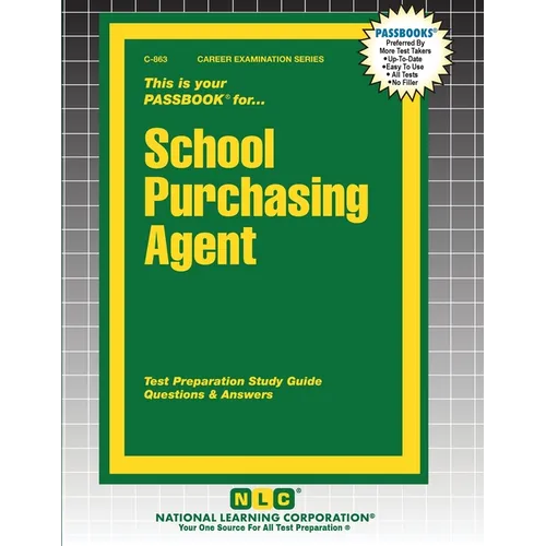 School Purchasing Agent - Paperback
