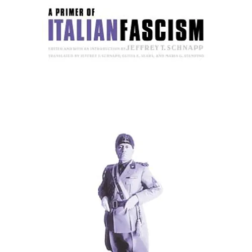 A Primer of Italian Fascism - Paperback