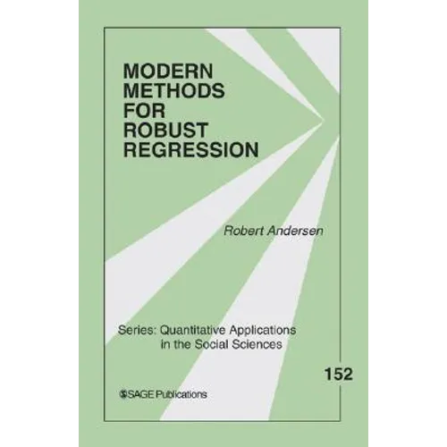Modern Methods for Robust Regression - Paperback