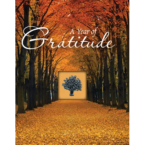 A Year of Gratitude (Deluxe Prayer Book) - Hardcover